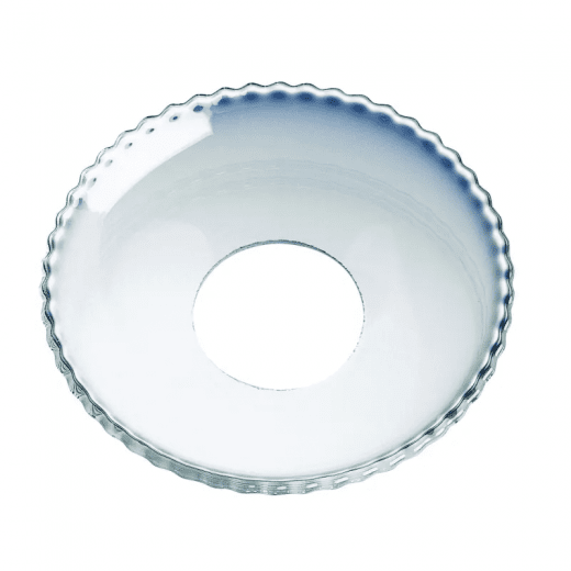 Nybro Ljusmanschett klar pärlkant 65 mm