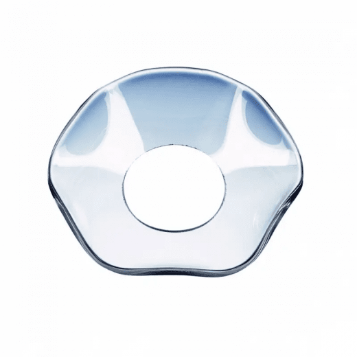 Nybro Ljusmanschett glas klar vågig 55 mm