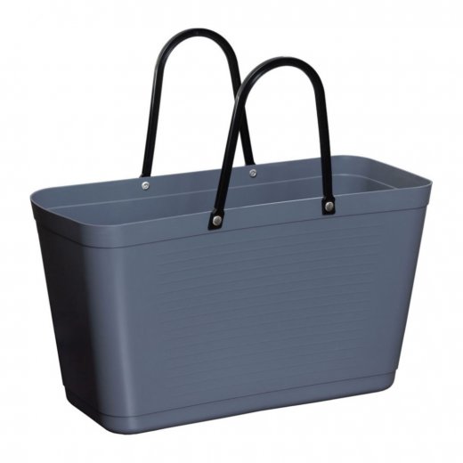 Hinza Väska Stor Green Plastic, Duvblå