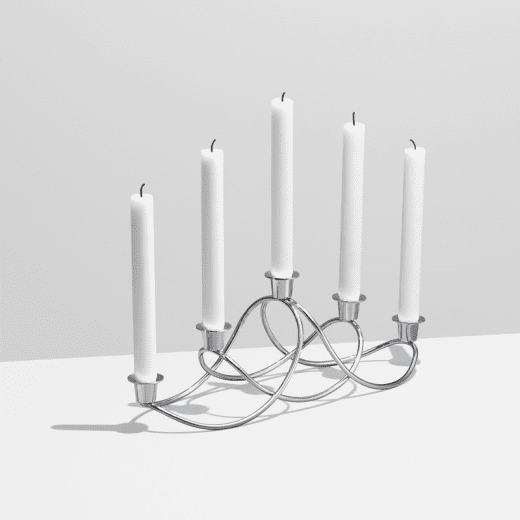 Georg Jensen Harmony ljusstake Rostfritt Stål