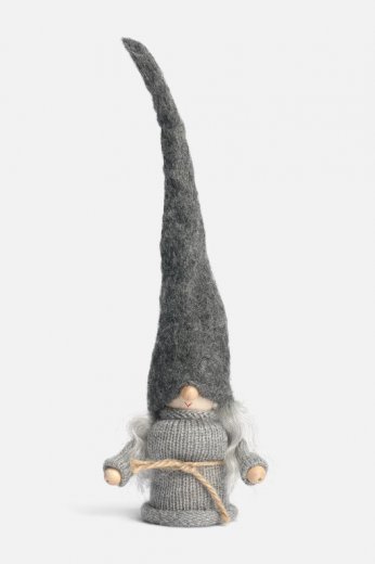 Åsas Tomtebod Tomtemor grå luva