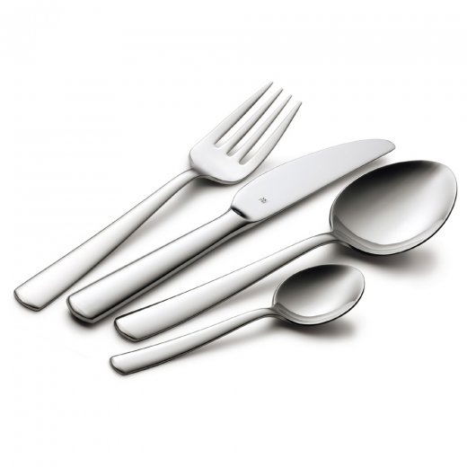 WMF Boston bestickset 24 delar blank stål