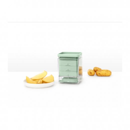 Brabantia Tasty+ Potatisskärare, Jade Green