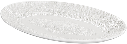 Cult Orient serveringsfat 26 cm vit