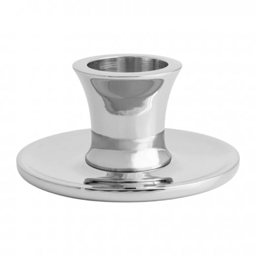 Hilke Ljusstake Basso förnicklad mässing 6 x 3,5 cm