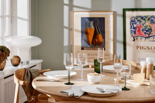 Hammershøi Rödvinsglas 49cl 2-pack, Grön