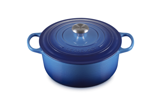 Le Creuset Signature Rund Gryta 5,3 liter 26 cm, Azure Blue