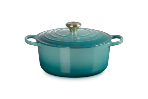 Le Creuset Rund Gryta 5,3 liter 26 cm, Bleu Riviera
