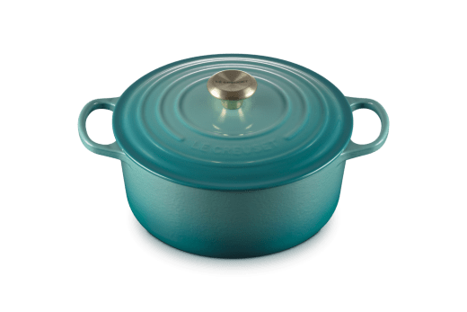 Le Creuset Rund Gryta 5,3 liter 26 cm, Bleu Riviera