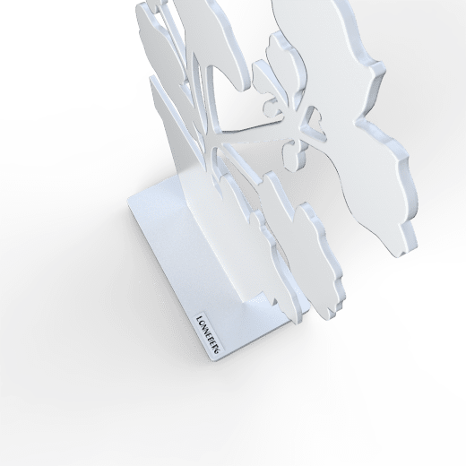 Lonneberg Pelargon i kruka 30 cm, vit