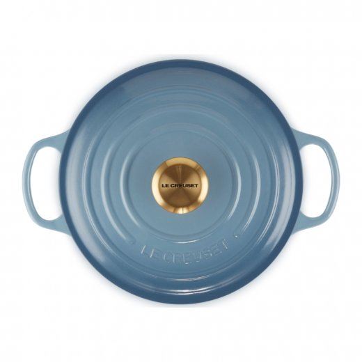 Le Creuset Signature Rund Gryta 4,2 liter 24 cm, Chambray