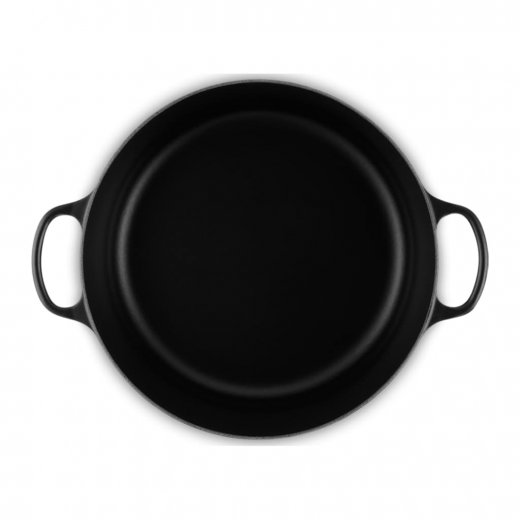Le Creuset Signature Rund Gryta 34 cm 12 liter, Matte Black