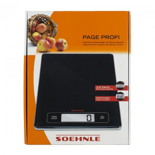 Soehnle Profi Köksvåg Svart 15kg