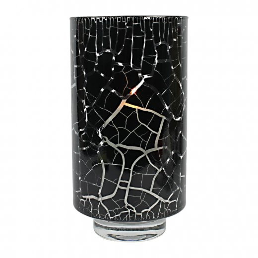 Nybro Glasbruk Stormlykta Desert 27x14,5 cm, Svart