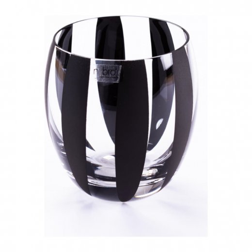 Nybro Fifty-Fifty Lykta 10 cm, Svart