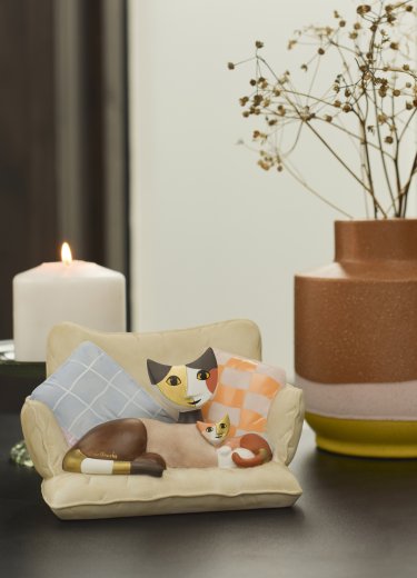 Goebel RW Katt La mamma e Minni 10 cm