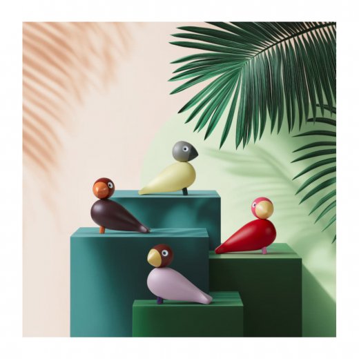 Kay Bojesen Sångfågel Bella 2025, Creme/Grå