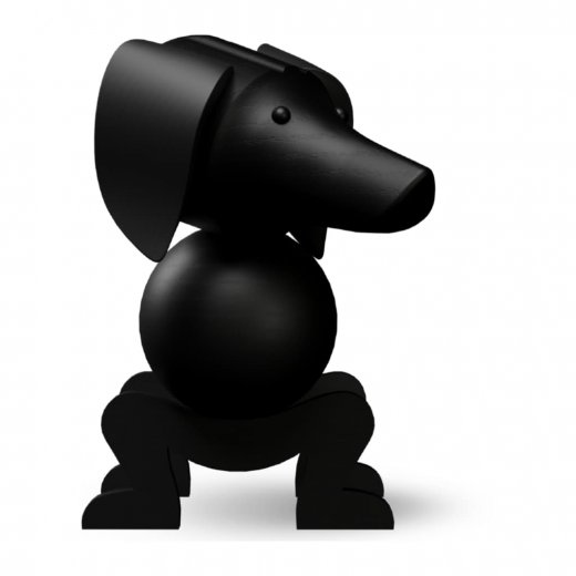 Kay Bojesen Hund Liten, Mörkbetsad Ek