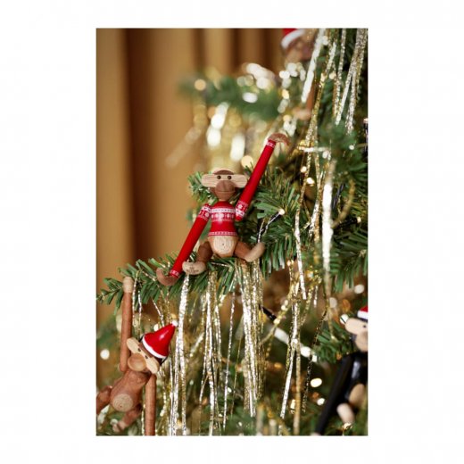 Kay Bojesen Apa Mini Christmas Jumper 2024, Teak/Limba