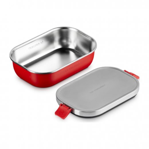 Le Creuset On The Go Matlåda 90 cl, Cerise