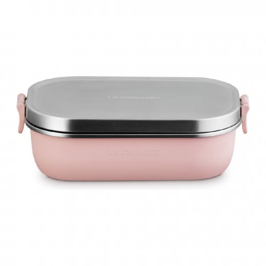 Le Creuset On The Go Matlåda 90 cl, Shell Pink