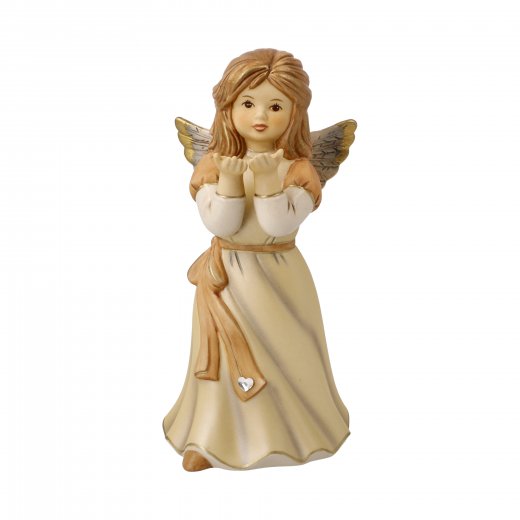 Goebel Ängel Make a wish, 15,5 cm Champagne