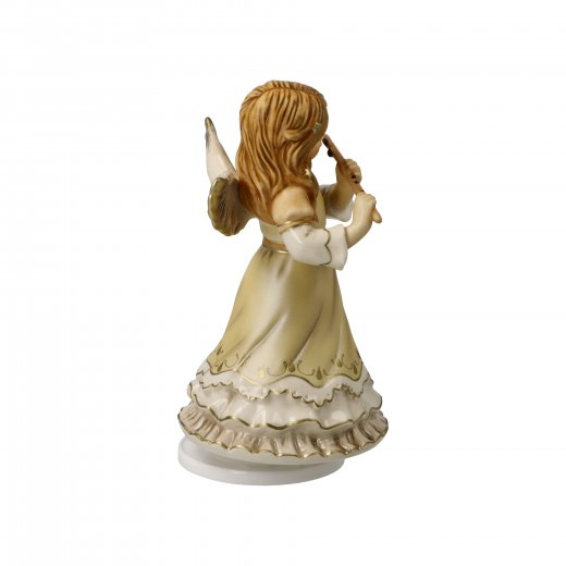 Goebel Ängel med musikverk Silent Night Champagne
