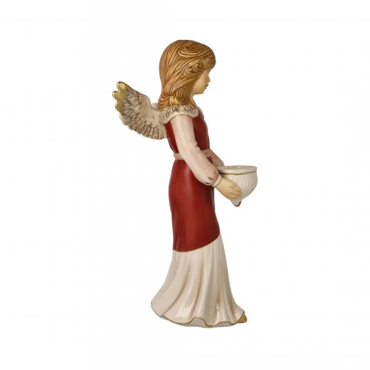 Goebel Ängel in the Magic of Christmas 33 cm, Bordeaux