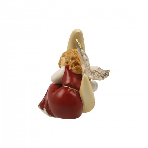 Goebel Ängel Little Dream Journey 9,5 cm, Bordeaux