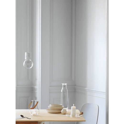 Holmegaard DWL Blockljusstake 17cm klar