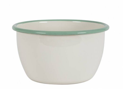 Kockums Skål ø 16 cm, emalj, Cream Lux