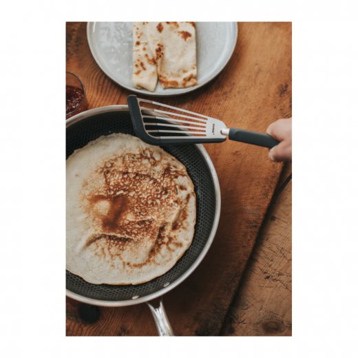 Dorre Sima Stekspade 33 cm, Rostfritt Stål/Silikon