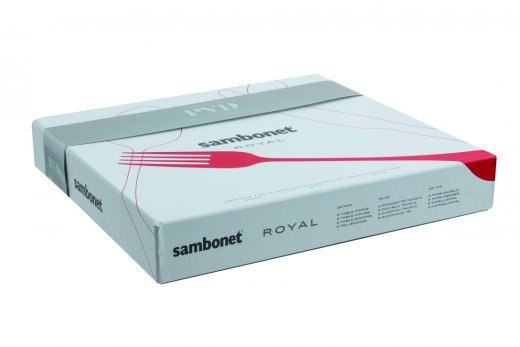 Sambonet Royal 24 delar i gåvoask, Antique Pvd Champagne