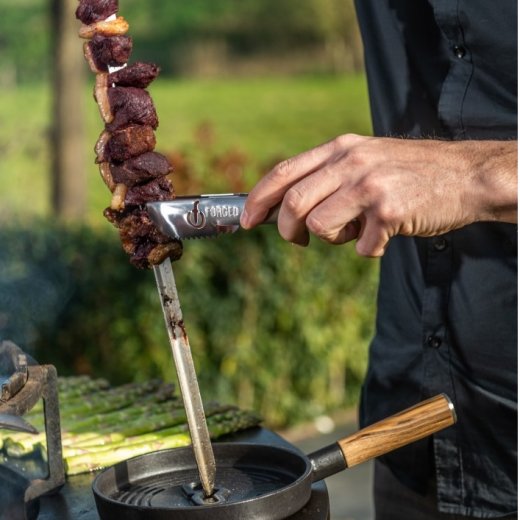 Forged Churraso Tång i 4-pack