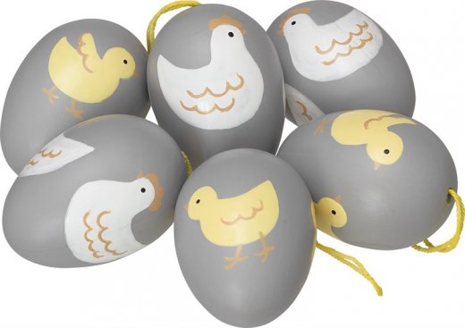 Brunetta Ägg 6cm, 6-pack