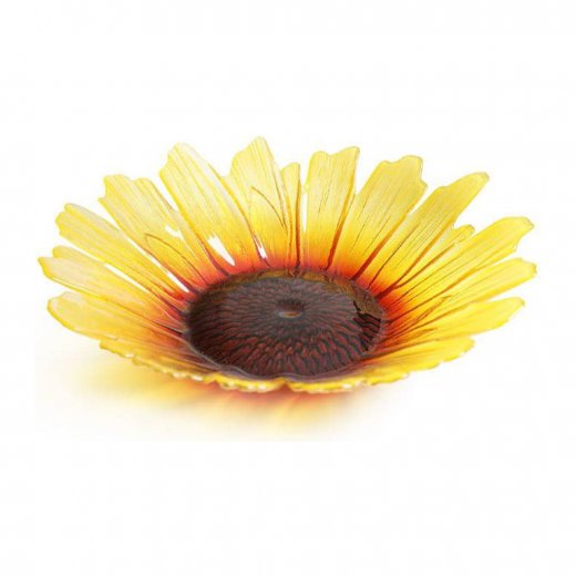 Målerås Solros Skål Stor, Gul 34 cm