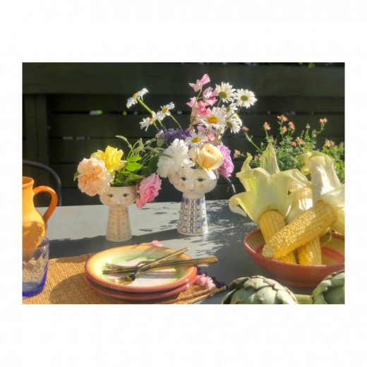 Bjørn Wiinblad Eva Vas 15 cm, Soft Yellow