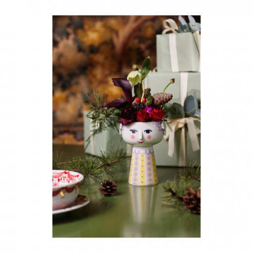 Bjørn Wiinblad Eva Vas 15 cm, Lavender