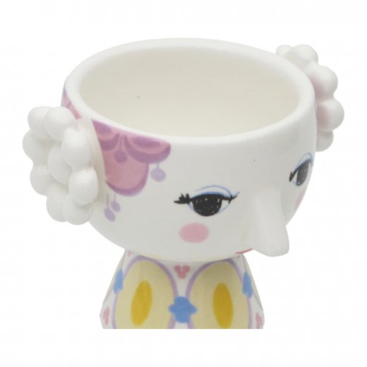 Bjørn Wiinblad Eva Ljuslykta Ø6,5 cm 2-pack, Gul/Lavender