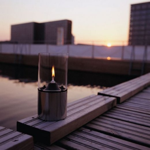 Stelton oljelampa klart lampglas 18,5cm EM Classic