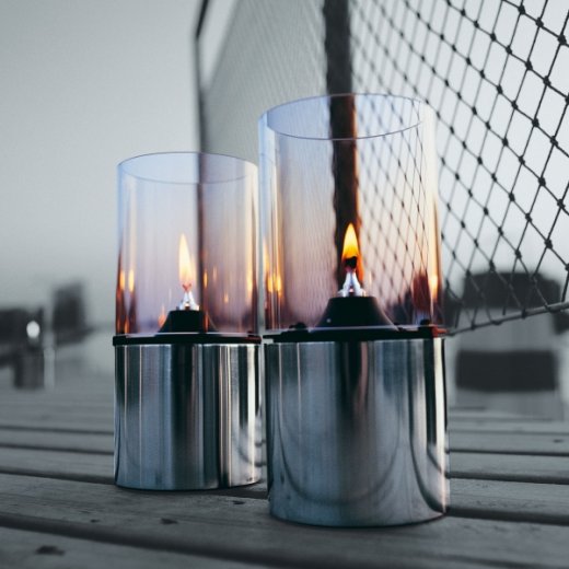 Stelton oljelampa klart lampglas 18,5cm EM Classic