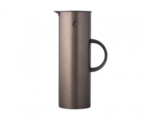 Stelton Termoskanna EM77 1L metallic mörkbrun metallic