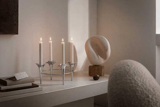 Bloom Botanica ljusstake Rostfritt stål