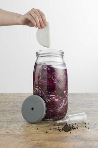 Kilner Fermentation Set 3 Liter 320x170 mm syrningskruka