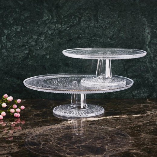 Iittala Kastehelmi Kakfat 24 cm klar
