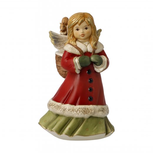 Goebel Ängel Skogspromenad, 15 cm, speldosa