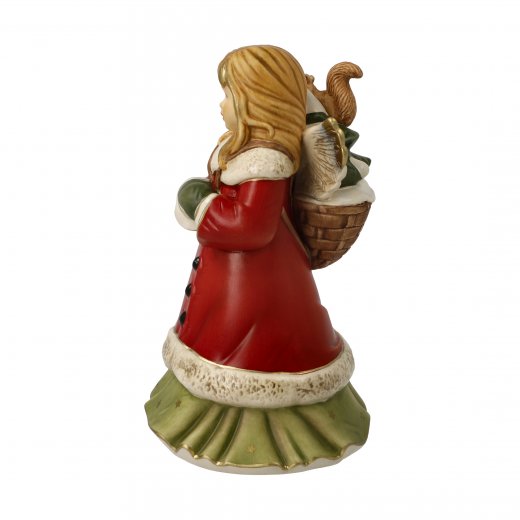 Goebel Ängel Skogspromenad, 15 cm, speldosa