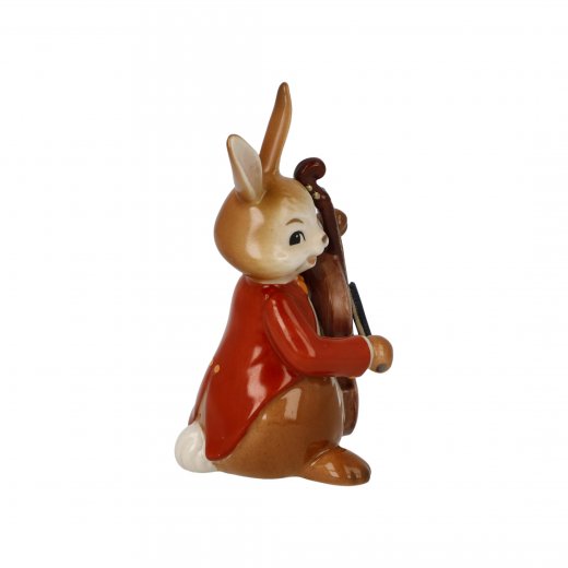 Goebel Påskhare Rabbit Happy Basist 8 cm