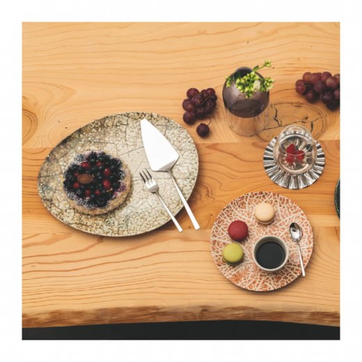 Arthur Krupp Nature Essence Tallrik Flat Organiskt Formad 31,5 cm