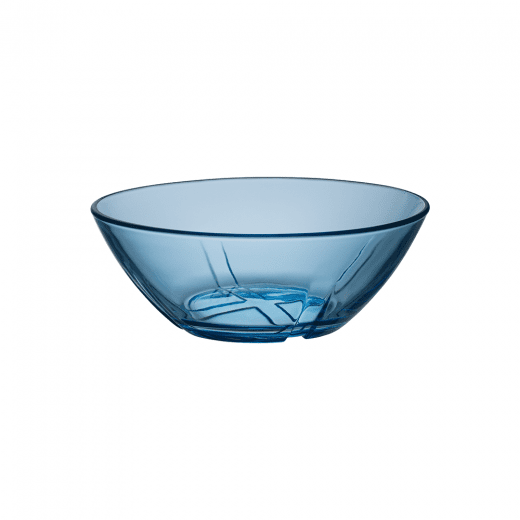 Kosta Boda BRUK Skål Glas Water Blue/Blå Liten